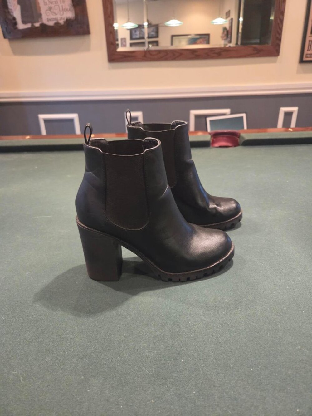 Black, stylish, comfortable boots